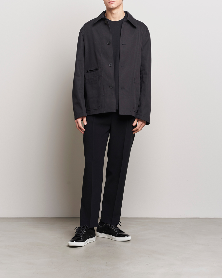 Heren | Jassen | Lanvin | Cotton Work Jacket Black