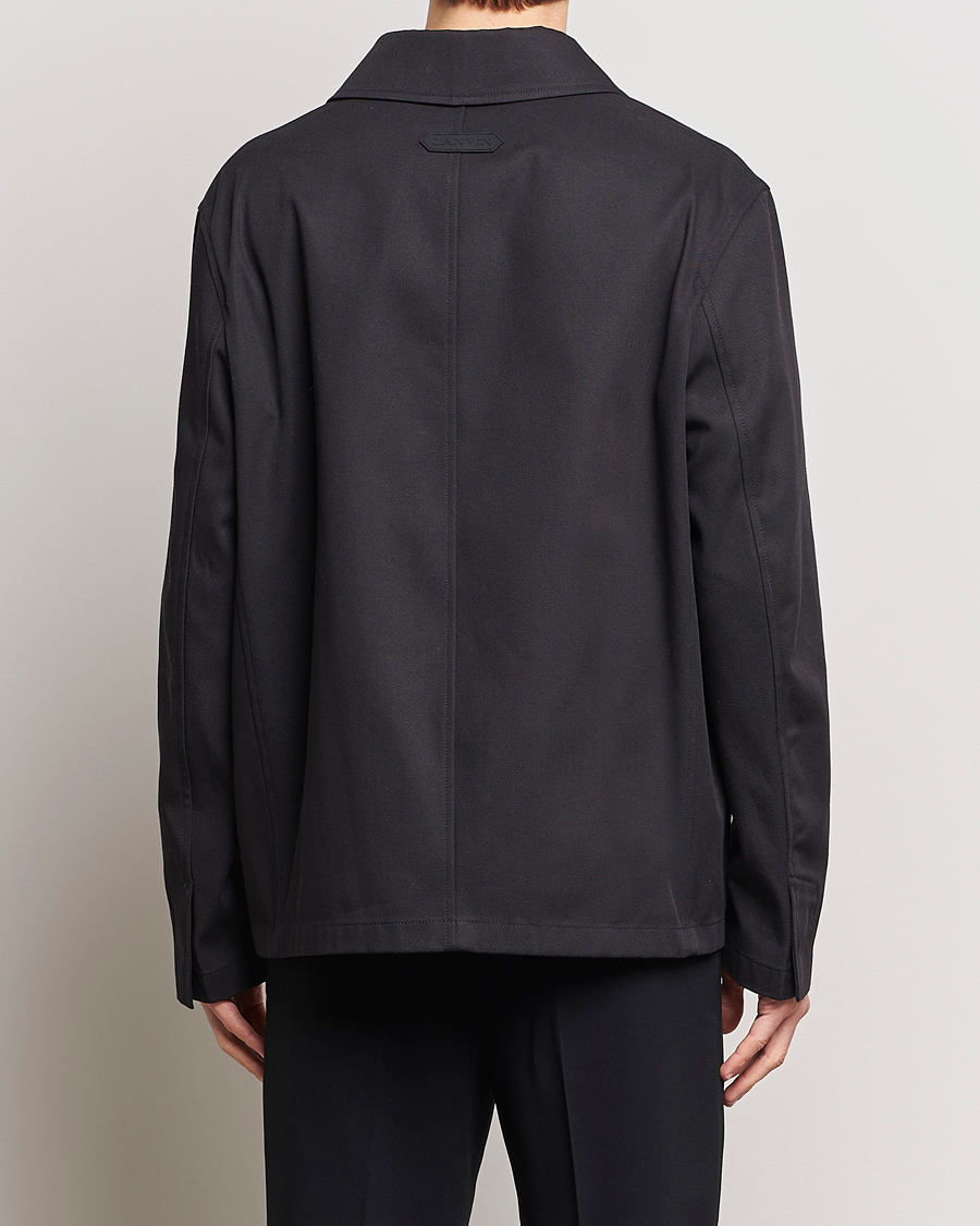 Heren | Jassen | Lanvin | Cotton Work Jacket Black