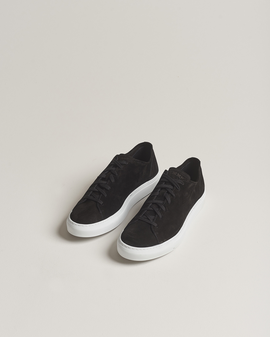 Heren | Suède schoenen | Diemme | Loria Low Sneaker Black Suede