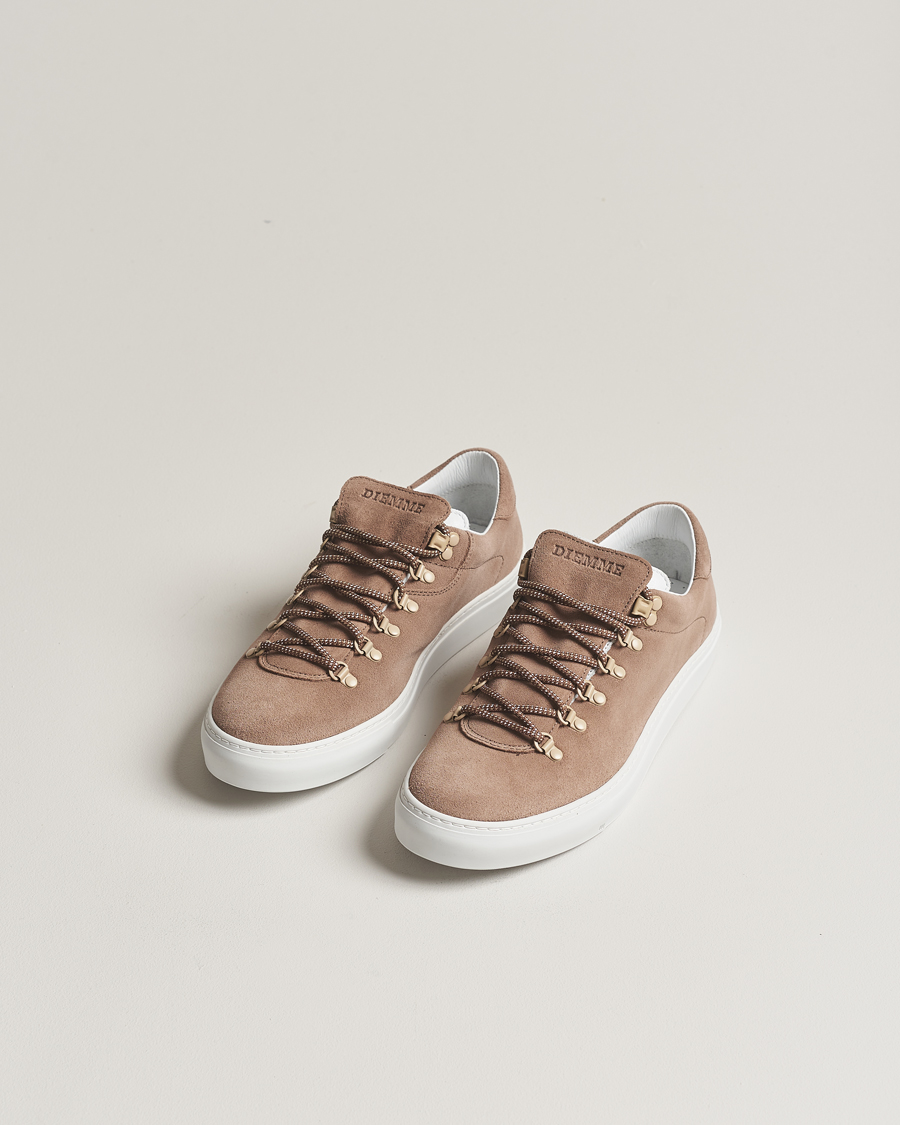 Heren | Diemme Marostica Low Sneaker Fallow Taupe Suede | Diemme | Marostica Low Sneaker Fallow Taupe Suede