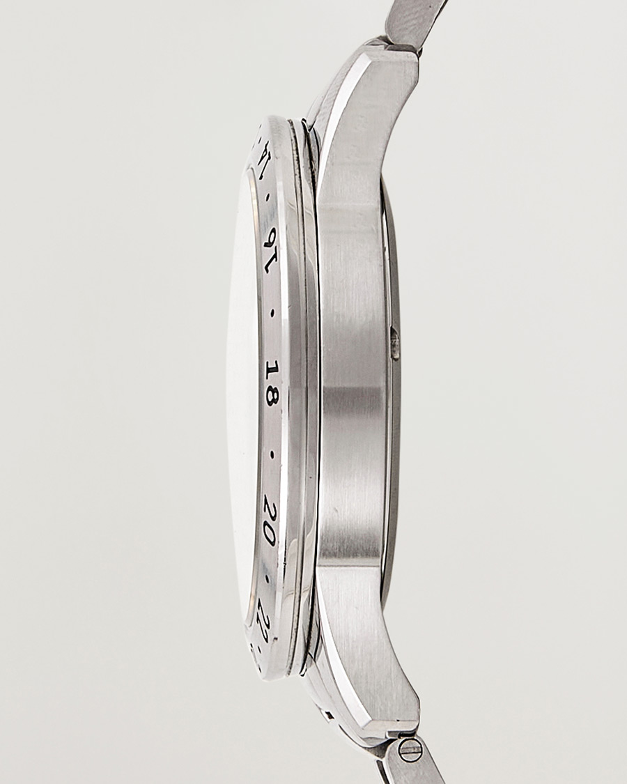 Heren | Sjöö Sandström Pre-Owned Royal Steel Worldstimer 41mm SS-1841-WT Silver | Sjöö Sandström Pre-Owned | Royal Steel Worldstimer 41mm SS-1841-WT Silver