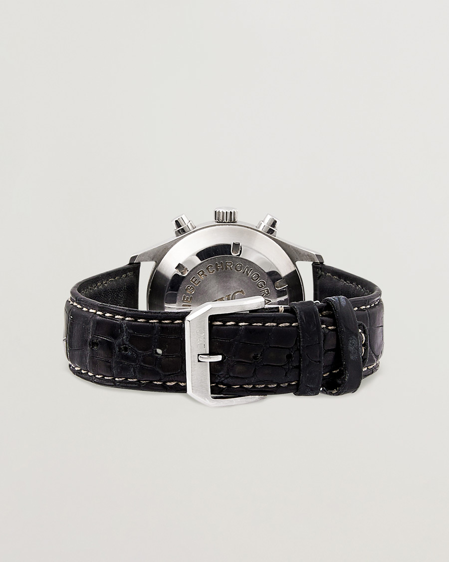 Heren | IWC Pre-Owned Pilot Chronograph IW3706 Silver | IWC Pre-Owned | Pilot Chronograph IW3706 Silver