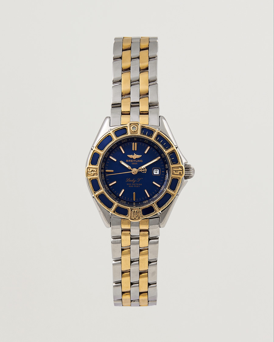 Heren | Breitling Pre-Owned Lady J D52065 Silver | Breitling Pre-Owned | Lady J D52065 Silver