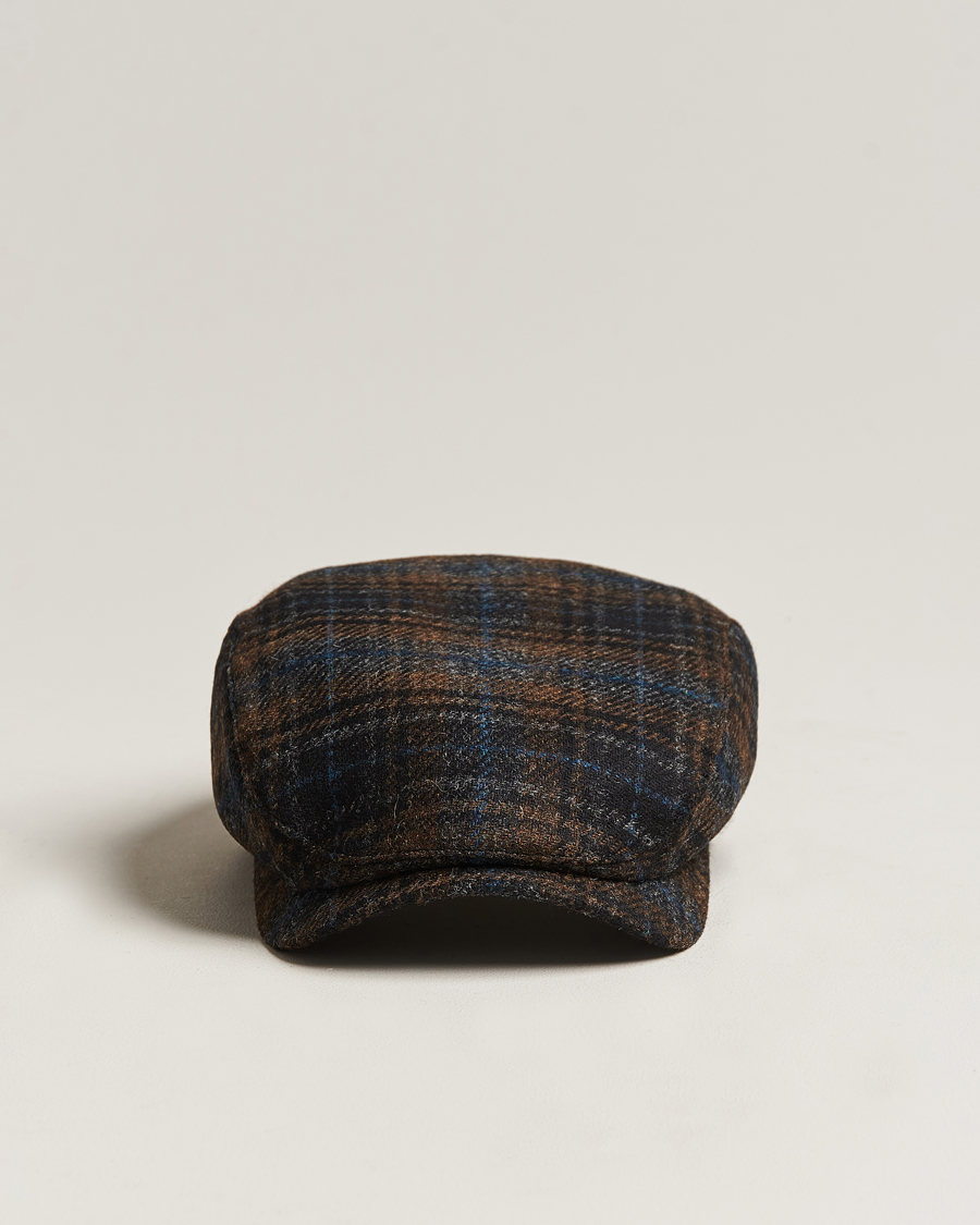 Heren | Hoeden en petten | Wigéns | Ivy Contemporary Wool Brown