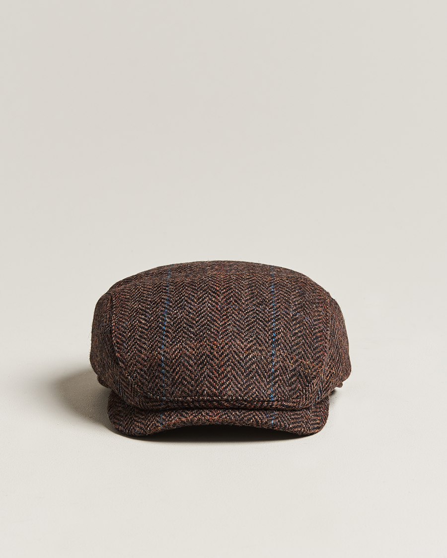 Heren | Hoeden en petten | Wigéns | Ivy Contemporary Wool Dark Brown