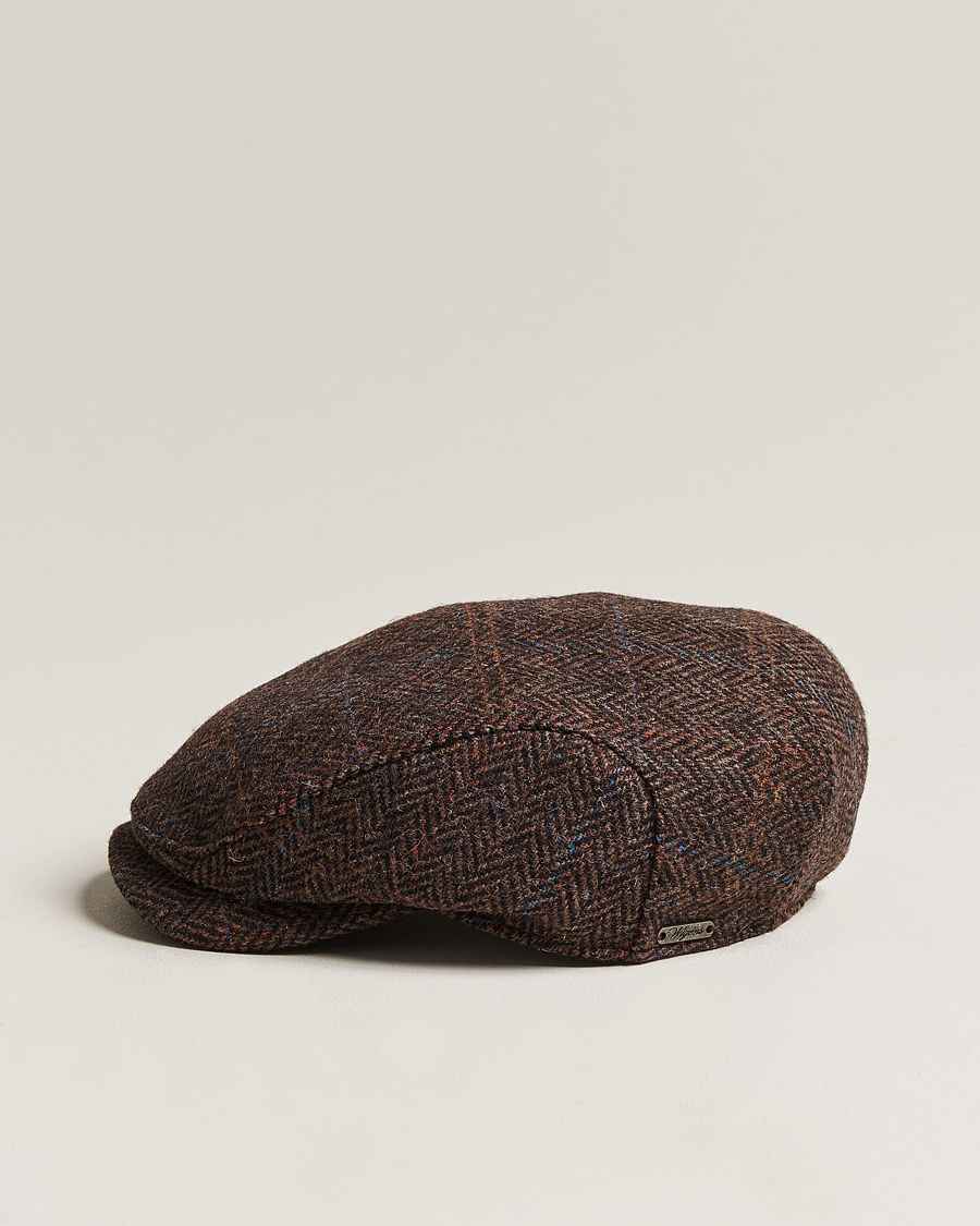 Heren | Hoeden en petten | Wigéns | Ivy Contemporary Wool Dark Brown