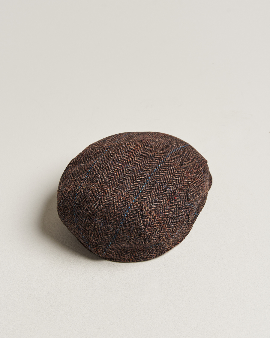 Heren | Hoeden en petten | Wigéns | Ivy Contemporary Wool Dark Brown