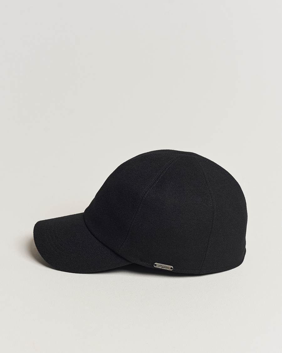 Heren | Hoeden en petten | Wigéns | Baseball Classic Melton Wool Black
