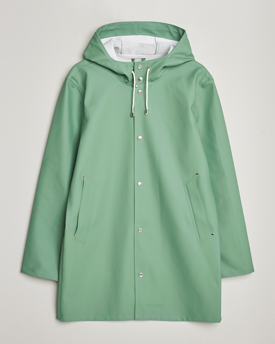 Heren | Jassen | Stutterheim | Stockholm Raincoat Green