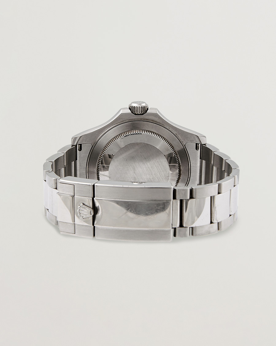Heren | Rolex Pre-Owned Yacht Master 116622 Oyster Perpetual Silver | Rolex Pre-Owned | Yacht Master 116622 Oyster Perpetual Silver