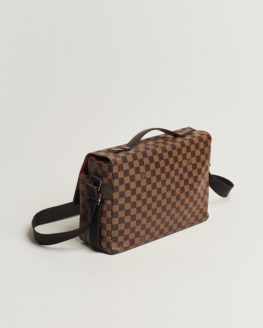 Heren | Louis Vuitton Pre-Owned Broadway Messenger Bag Damier Ebene  | Louis Vuitton Pre-Owned | Broadway Messenger Bag Damier Ebene 