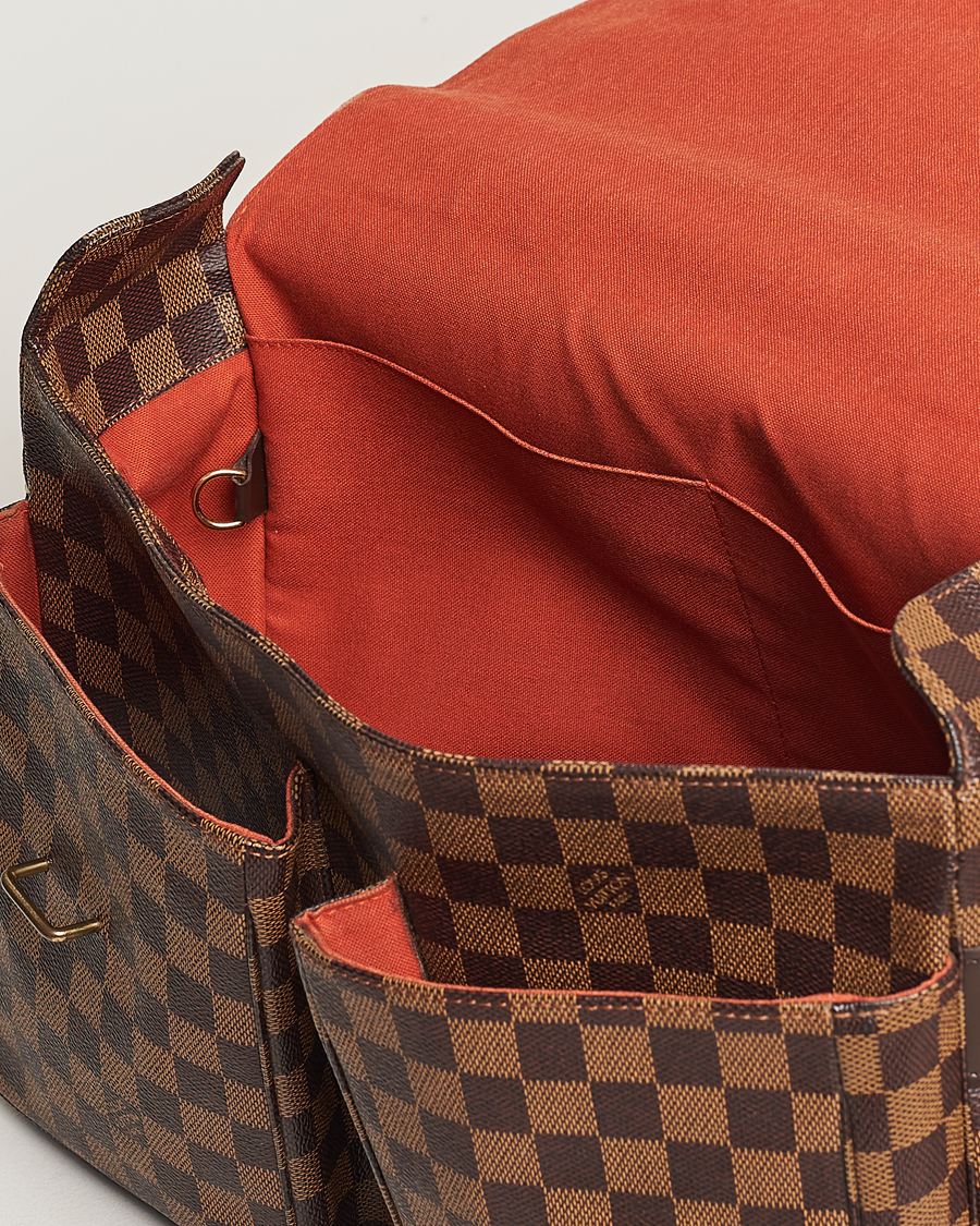 Heren | Louis Vuitton Pre-Owned Broadway Messenger Bag Damier Ebene  | Louis Vuitton Pre-Owned | Broadway Messenger Bag Damier Ebene 