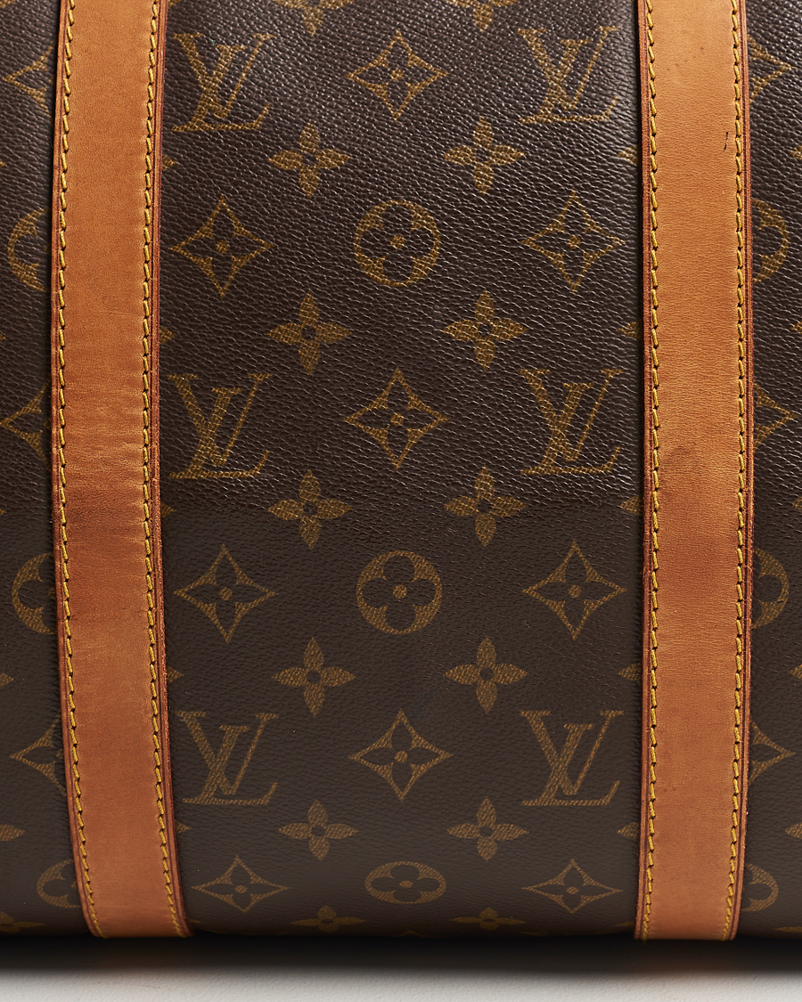Heren | Louis Vuitton Pre-Owned Keepall 50 Bag Monogram | Louis Vuitton Pre-Owned | Keepall 50 Bag Monogram
