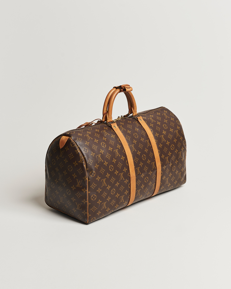 Heren | Louis Vuitton Pre-Owned Keepall 50 Bag Monogram | Louis Vuitton Pre-Owned | Keepall 50 Bag Monogram