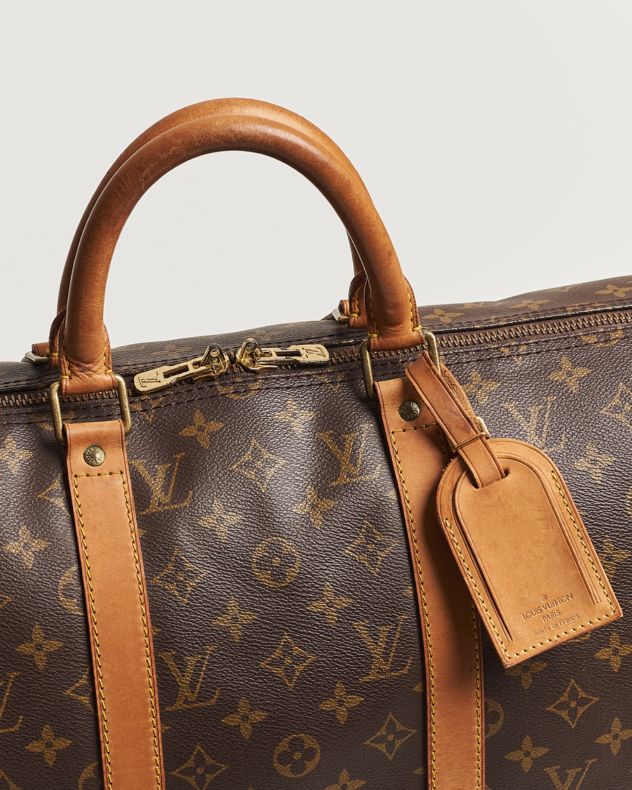 Heren | Louis Vuitton Pre-Owned Keepall 50 Bag Monogram | Louis Vuitton Pre-Owned | Keepall 50 Bag Monogram
