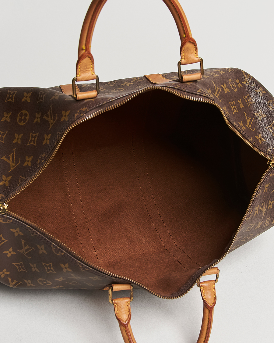 Heren | Louis Vuitton Pre-Owned Keepall 50 Bag Monogram | Louis Vuitton Pre-Owned | Keepall 50 Bag Monogram