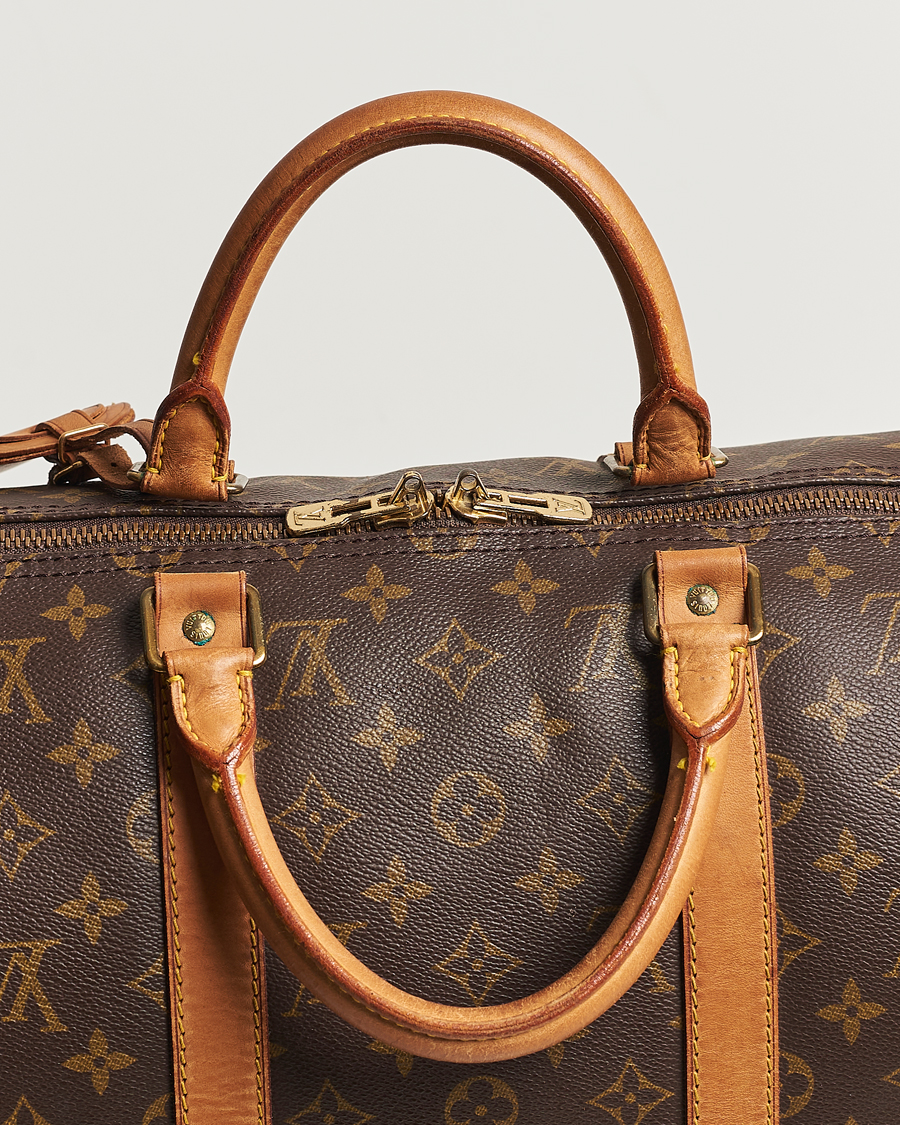 Heren | Louis Vuitton Pre-Owned Keepall 50 Bag Monogram | Louis Vuitton Pre-Owned | Keepall 50 Bag Monogram