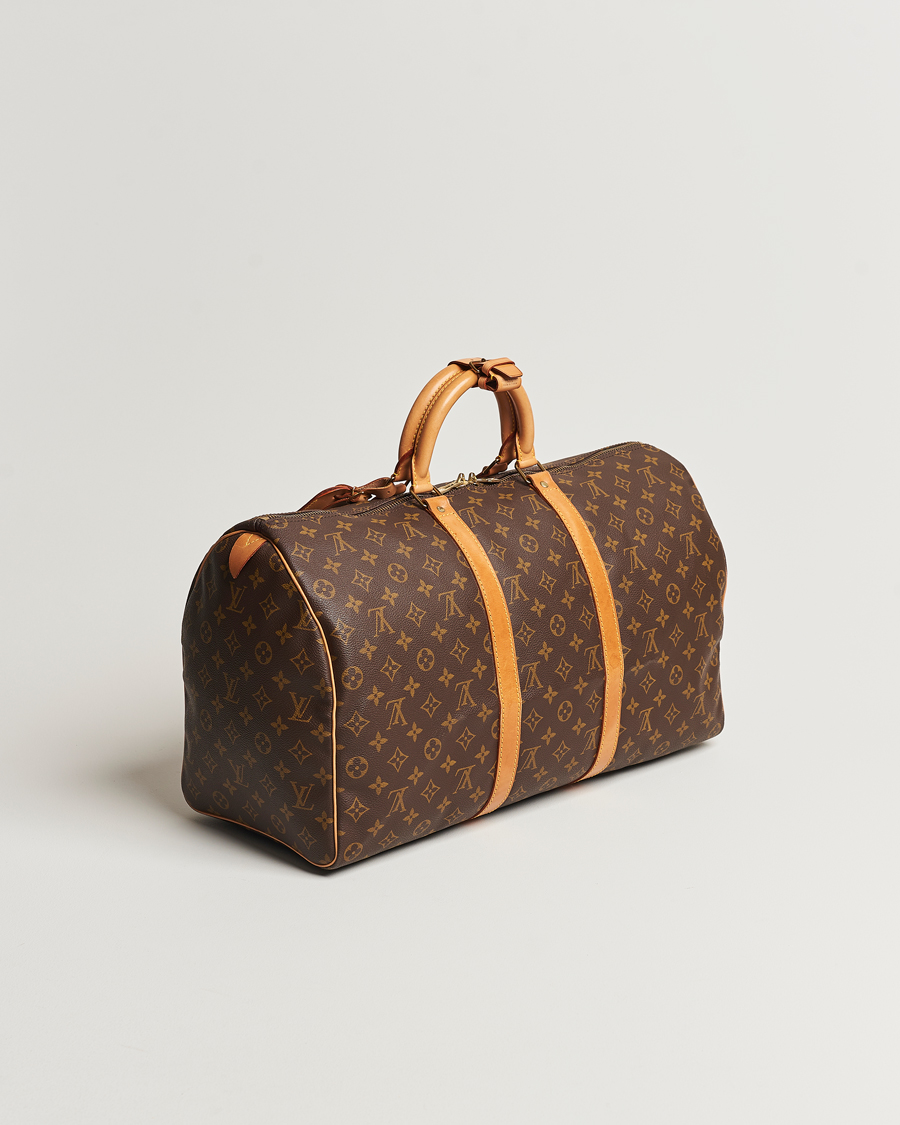 Heren | Louis Vuitton Pre-Owned Keepall 50 Bag Monogram  | Louis Vuitton Pre-Owned | Keepall 50 Bag Monogram 
