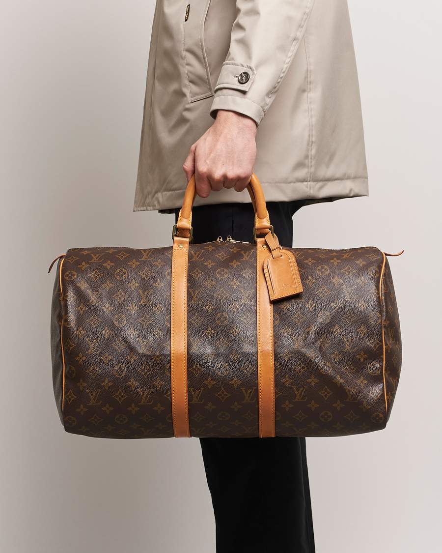 Heren |  | Louis Vuitton Pre-Owned | Keepall 50 Bag Monogram 