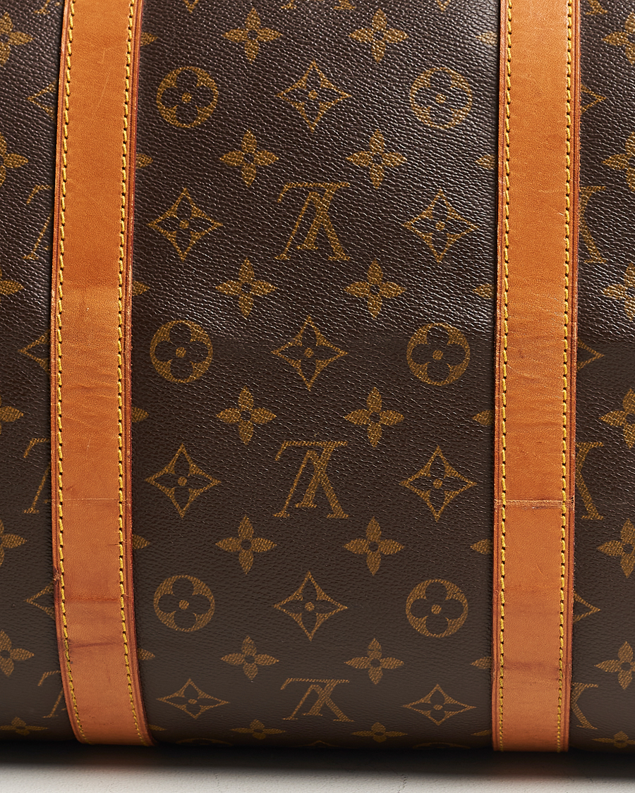 Heren | Louis Vuitton Pre-Owned Keepall 55 Bag Monogram | Louis Vuitton Pre-Owned | Keepall 55 Bag Monogram