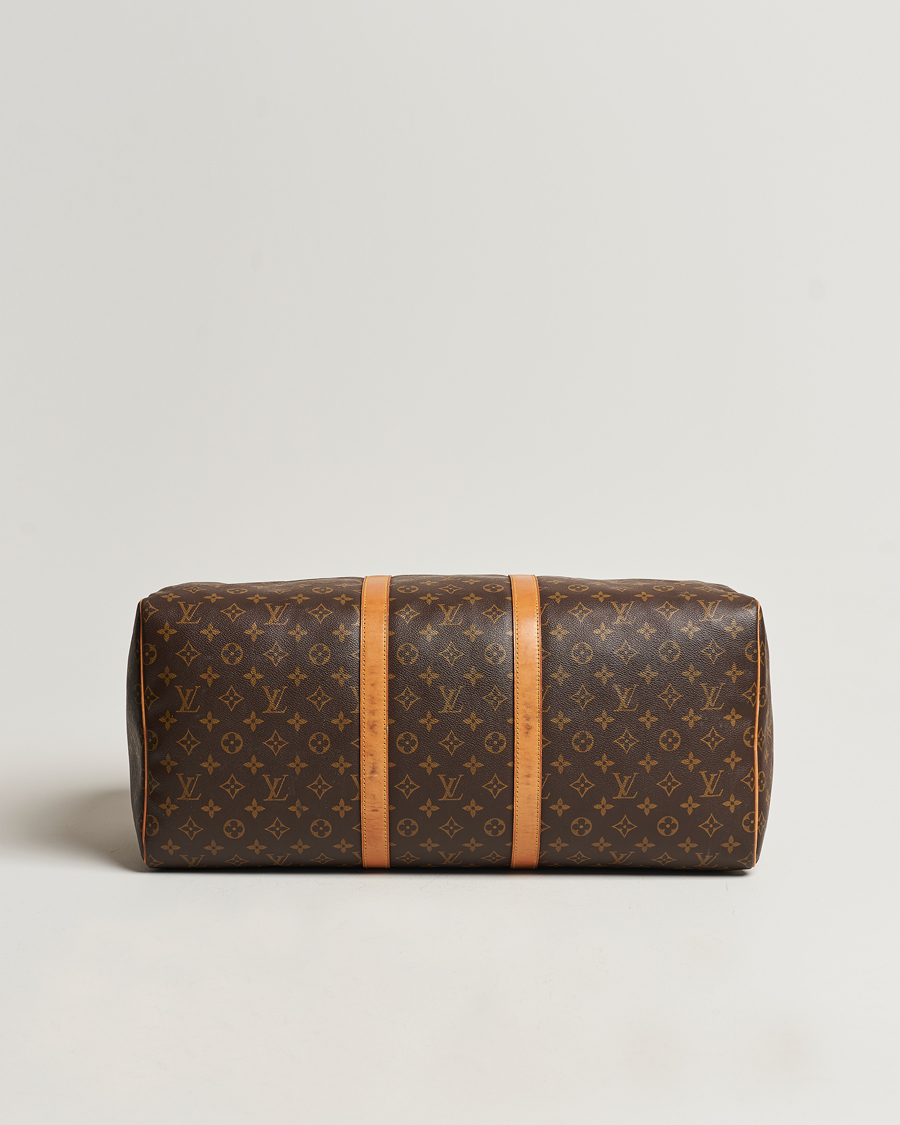 Heren | Louis Vuitton Pre-Owned Keepall 55 Bag Monogram | Louis Vuitton Pre-Owned | Keepall 55 Bag Monogram