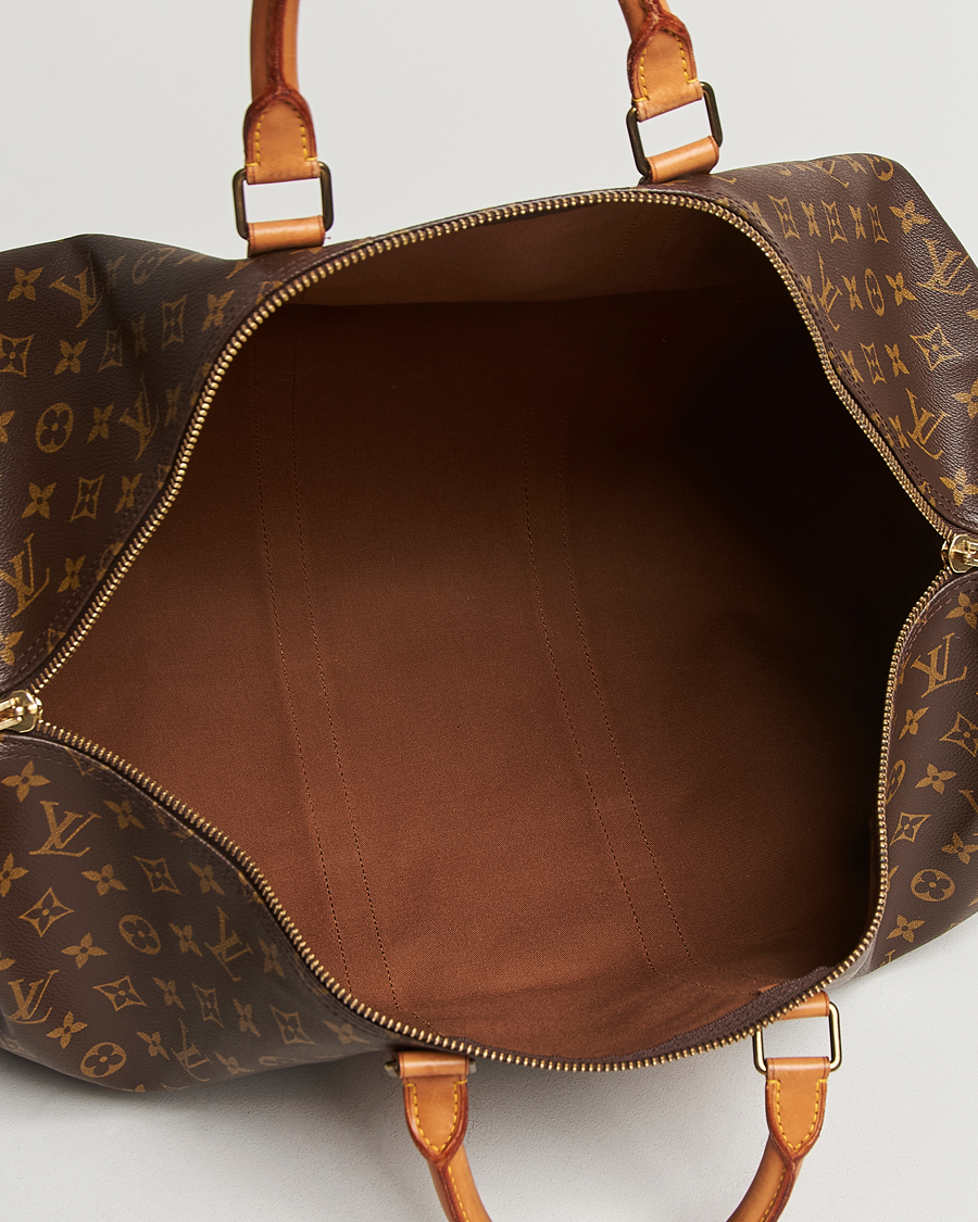 Heren | Louis Vuitton Pre-Owned Keepall 55 Bag Monogram | Louis Vuitton Pre-Owned | Keepall 55 Bag Monogram