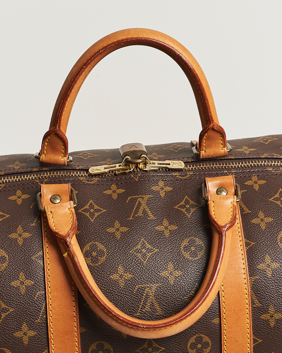 Heren | Louis Vuitton Pre-Owned Keepall 55 Bag Monogram | Louis Vuitton Pre-Owned | Keepall 55 Bag Monogram