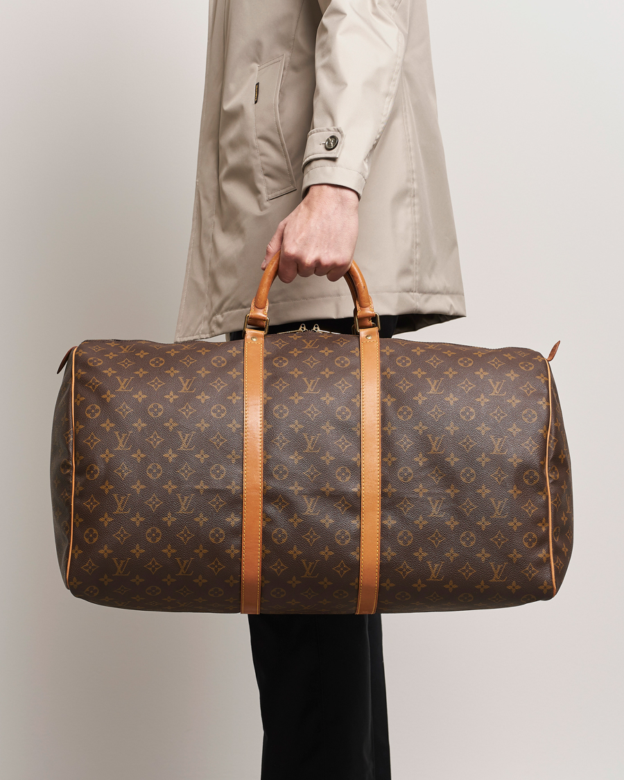 Heren |  | Louis Vuitton Pre-Owned | Keepall 60 Bag Monogram 