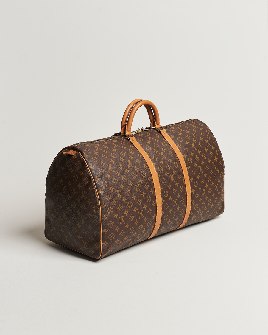 Heren | Pre-Owned & Vintage Bags | Louis Vuitton Pre-Owned | Keepall 60 Bag Monogram 