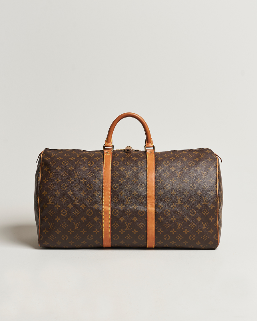 Heren | Louis Vuitton Pre-Owned Keepall 55 Bag Monogram  | Louis Vuitton Pre-Owned | Keepall 55 Bag Monogram 