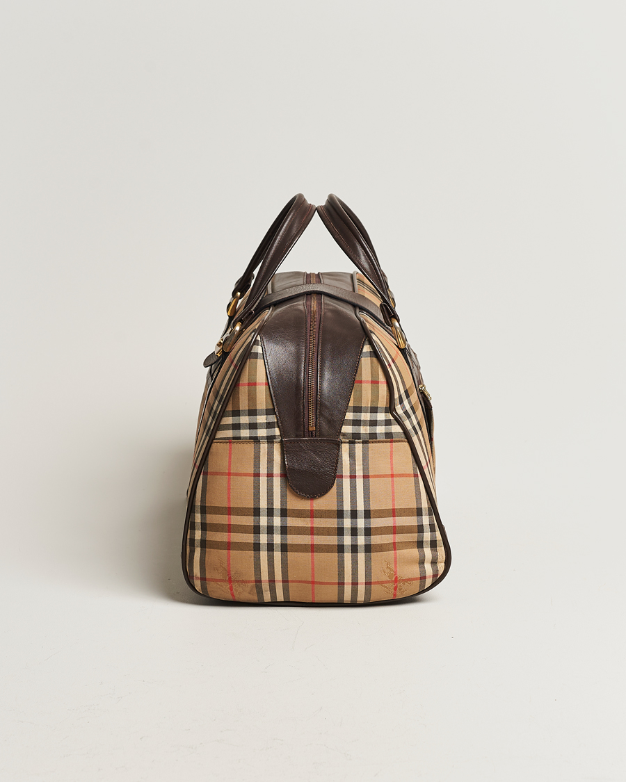 Heren | Pre-Owned & Vintage Bags | Burberry Pre-Owned | Carry On Travel Bag Haymarket Check