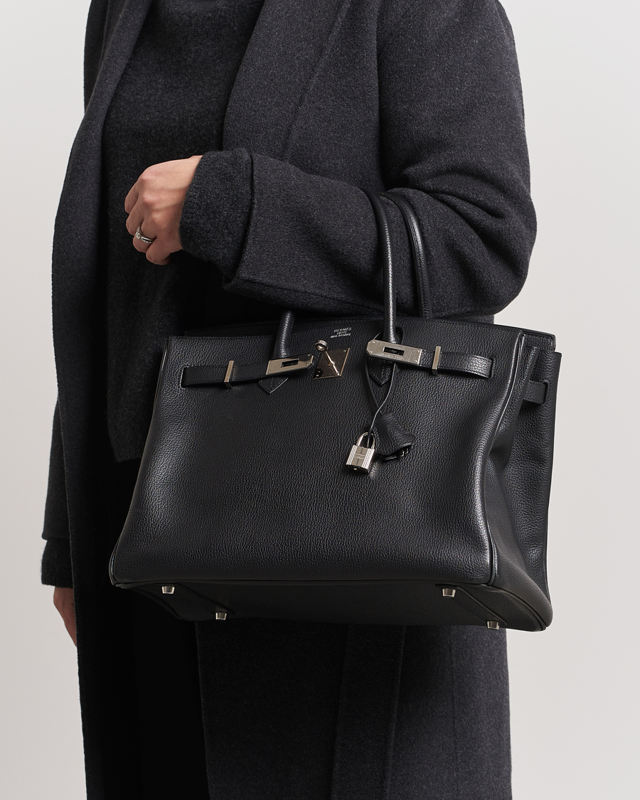Heren | Cadeaus | Hermès Pre-Owned | Birkin Bag 35 Togo Black 