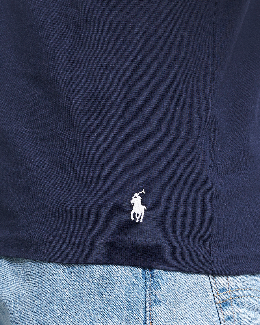 Heren | T-shirts | Polo Ralph Lauren | 3-Pack Crew Neck T-Shirt Green/Blue/Navy
