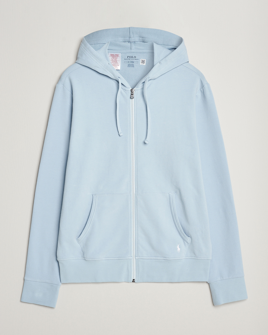 Heren | Truien | Polo Ralph Lauren | Cotton Jersey Long Sleeve Hoodie Alpine Blue