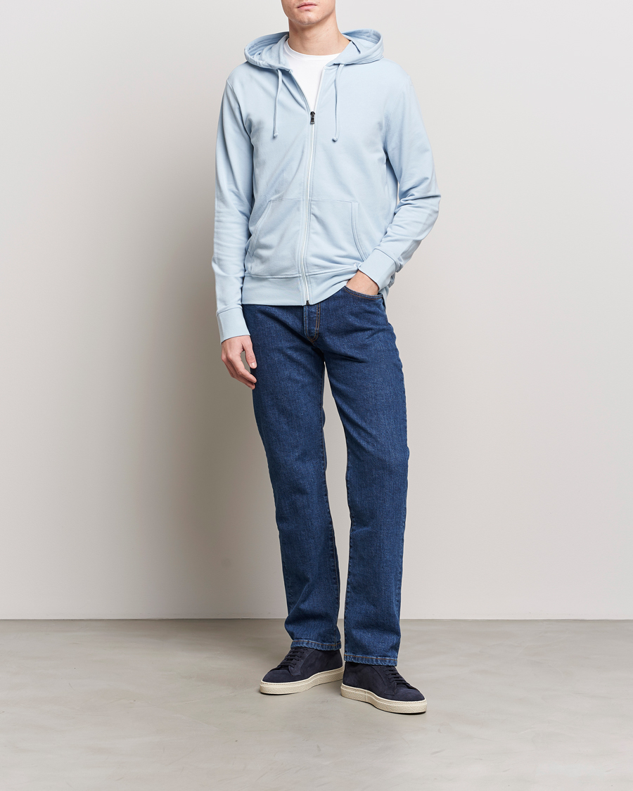Heren | Truien | Polo Ralph Lauren | Cotton Jersey Long Sleeve Hoodie Alpine Blue
