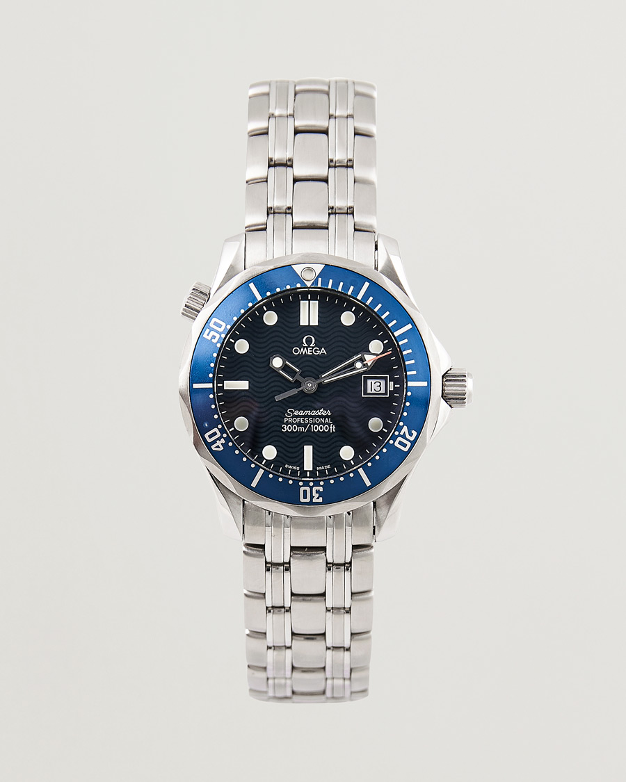 Heren | Omega Pre-Owned Seamaster Diver 300M 2561.80.00 Silver | Omega Pre-Owned | Seamaster Diver 300M 2561.80.00 Silver