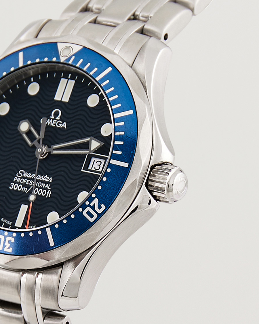 Heren | Omega Pre-Owned Seamaster Diver 300M 2561.80.00 Silver | Omega Pre-Owned | Seamaster Diver 300M 2561.80.00 Silver