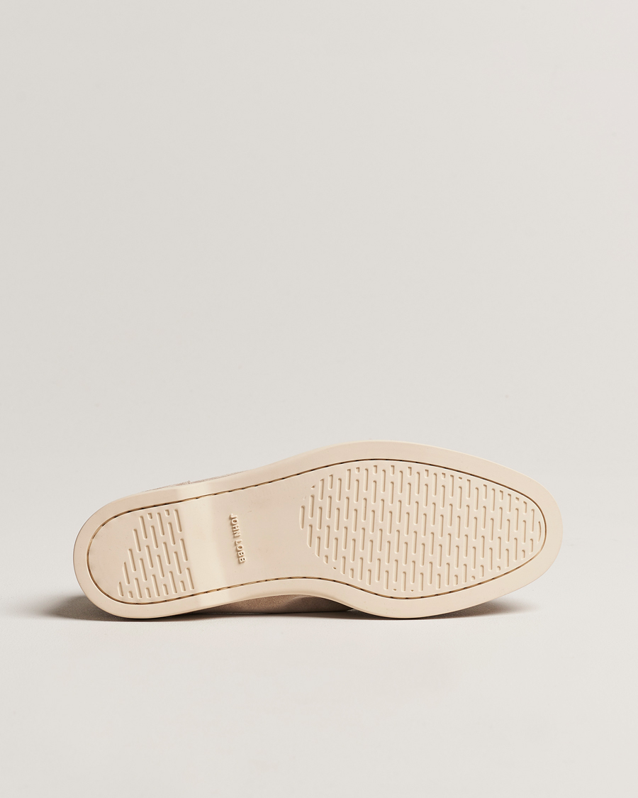Heren | John Lobb Pace Summer Loafer Sand Suede | John Lobb | Pace Summer Loafer Sand Suede