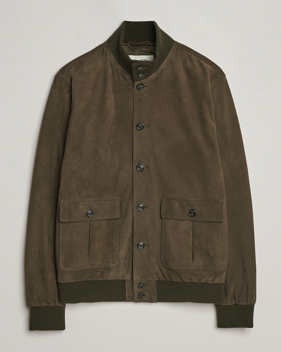 Heren | Jassen | Valstar | Valstarino Suede Jacket Muschio