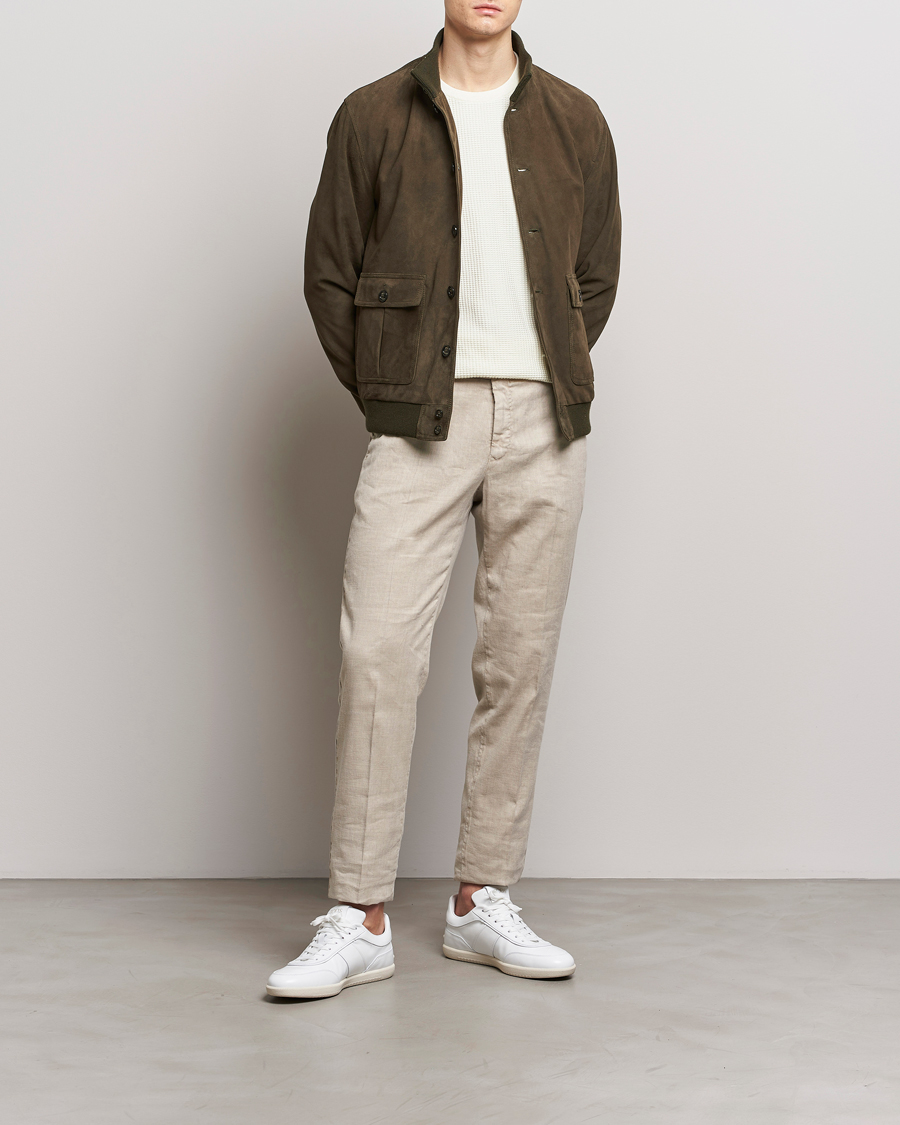 Heren | Jassen | Valstar | Valstarino Suede Jacket Muschio