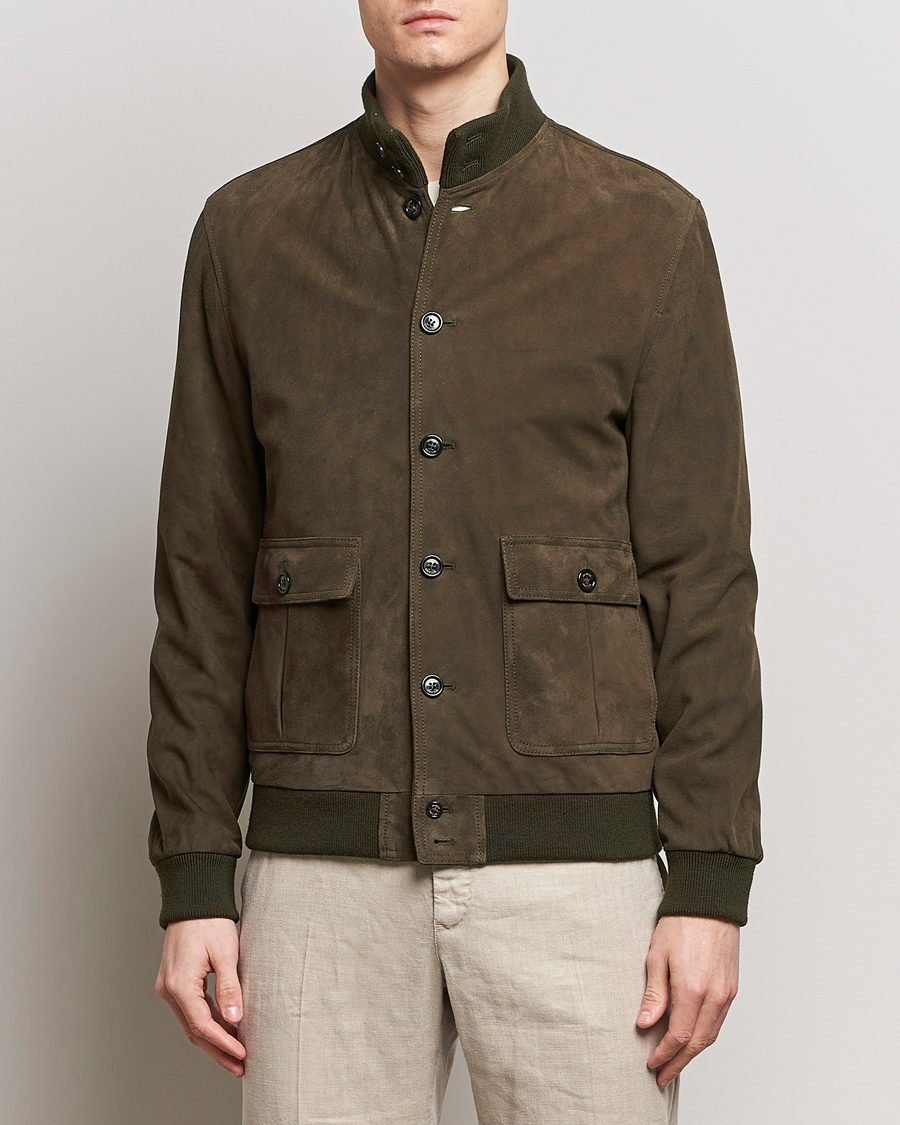 Heren |  | Valstar | Valstarino Suede Jacket Muschio