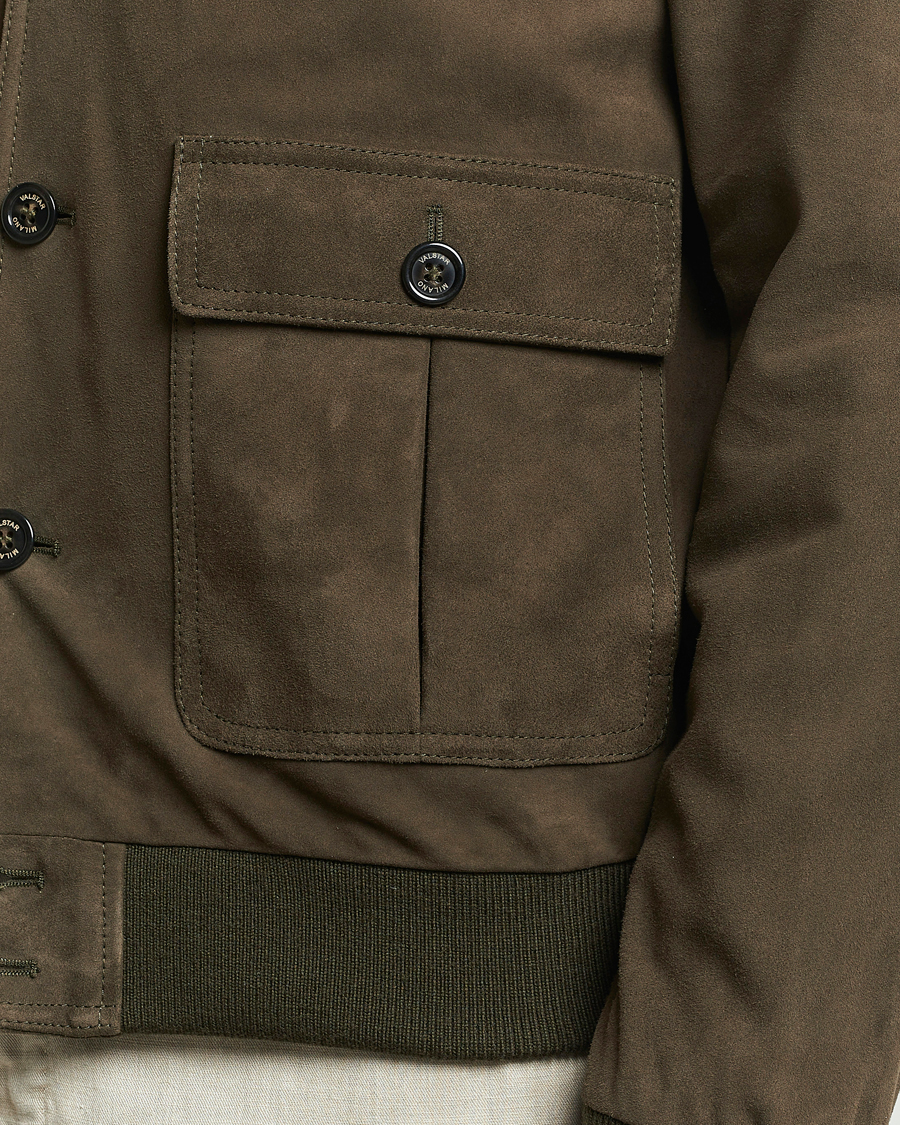 Heren | Jassen | Valstar | Valstarino Suede Jacket Muschio
