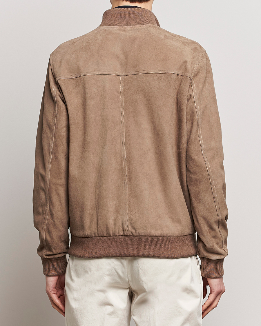 Heren | Jassen | Valstar | Valstarino Suede Jacket Greige