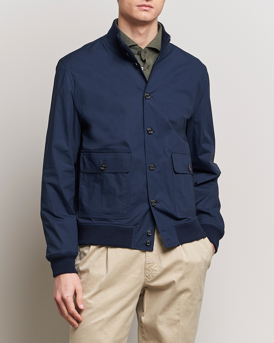 Heren | Italian Department | Valstar | Lightweight Cotton Valstarino Navy