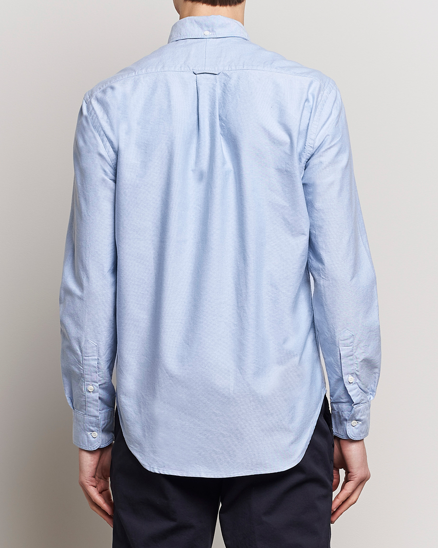 Heren | Overhemden | Gitman Vintage | Button Down Oxford Shirt Light Blue