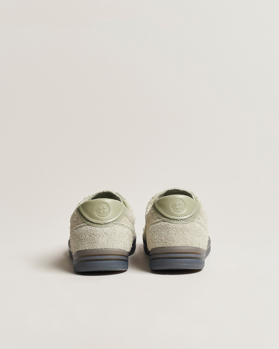 Heren | Stone Island S0101 Suede Sneakers Sage | Stone Island | S0101 Suede Sneakers Sage