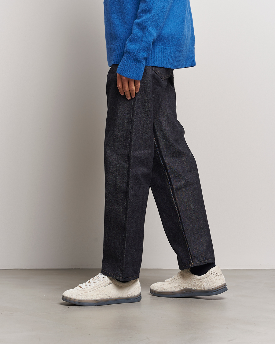 Heren | Stone Island S0101 Suede Sneakers Natural Beige | Stone Island | S0101 Suede Sneakers Natural Beige