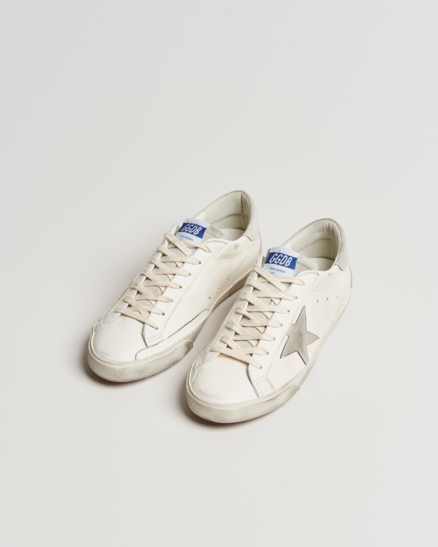 Heren | Golden Goose Deluxe Brand Super-Star Sneaker White/Ice | Golden Goose | Deluxe Brand Super-Star Sneaker White/Ice