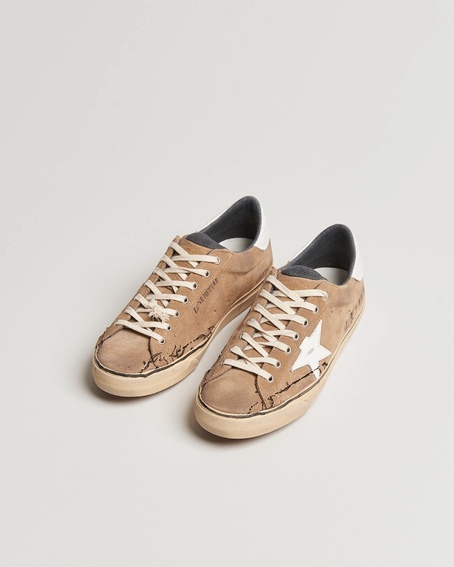 Heren | Suède schoenen | Golden Goose | Deluxe Brand Super-Star Sneaker Tobacco