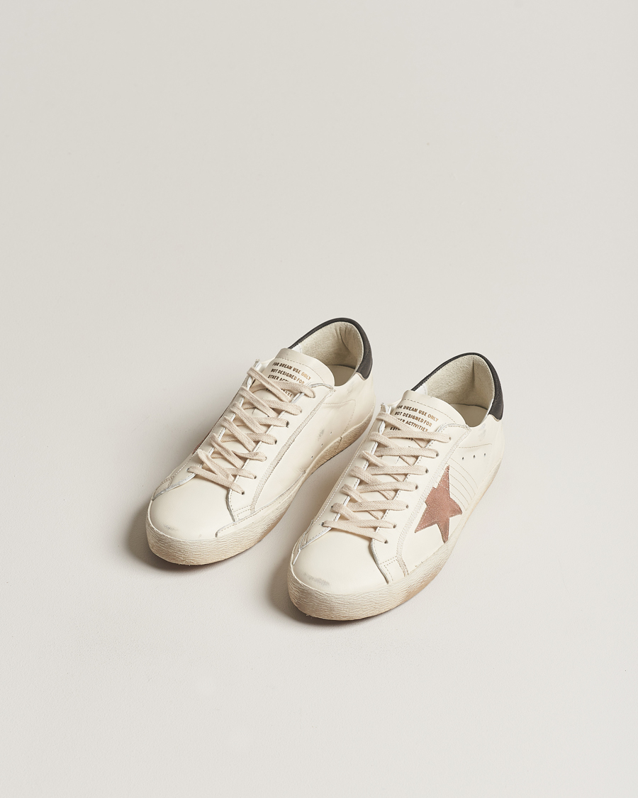 Heren | Golden Goose | Golden Goose | Deluxe Brand Super-Star Sneaker White/Black